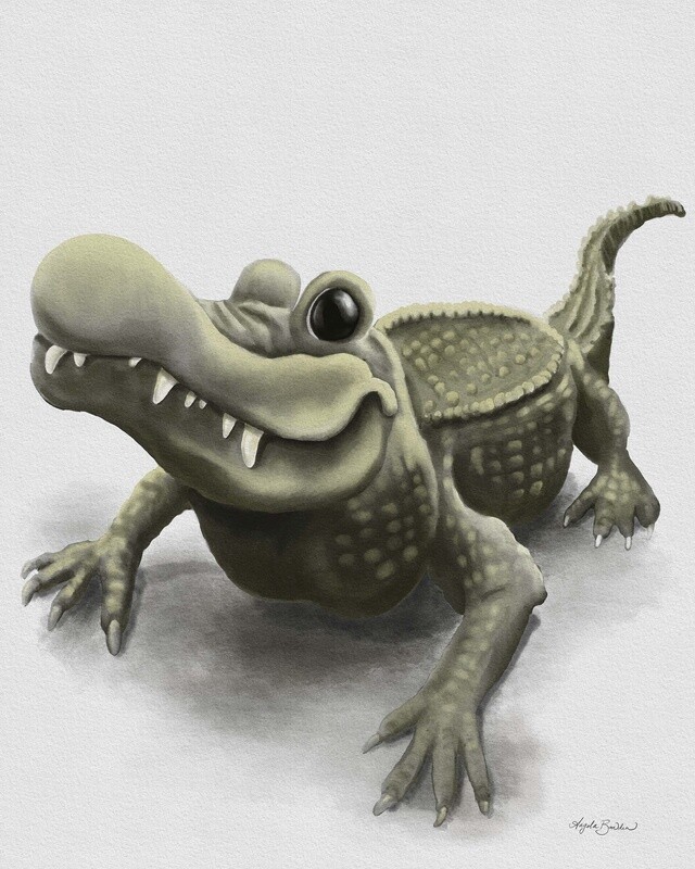 Chomp 16X20&quot; Art Print