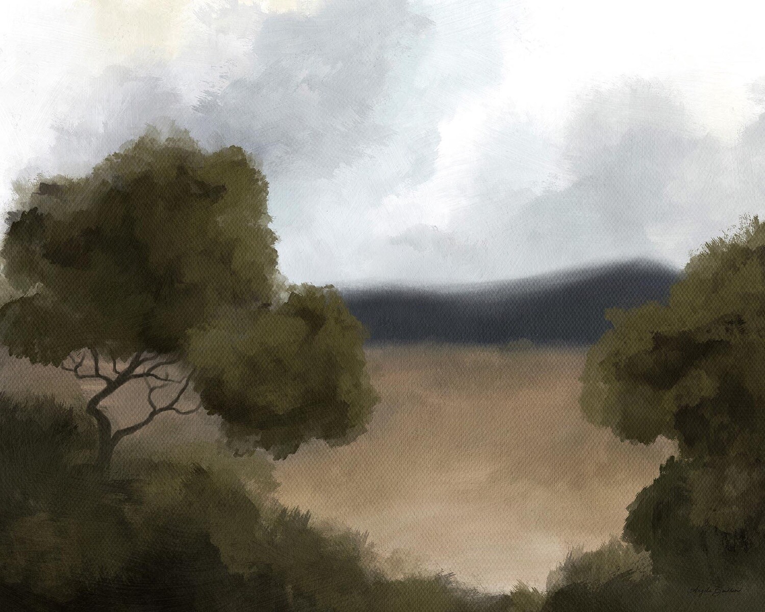 Meadow Overlook 16X20&quot; art print