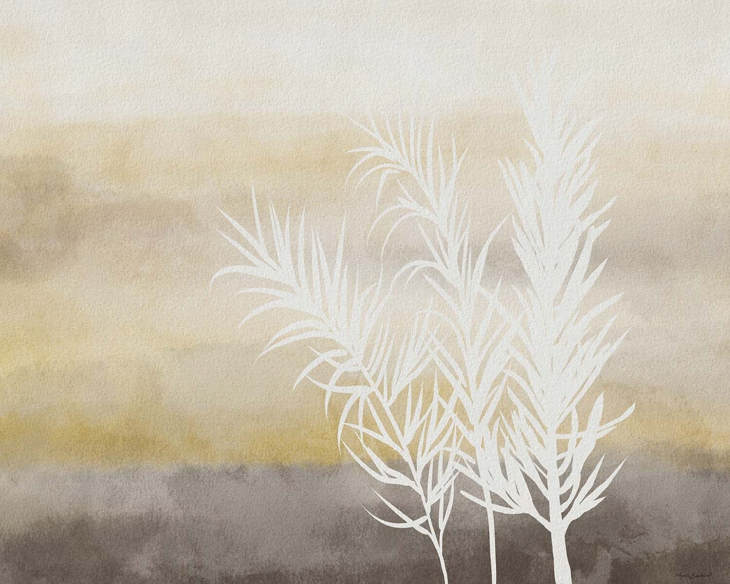 White Botanicals 16X20&quot; art print