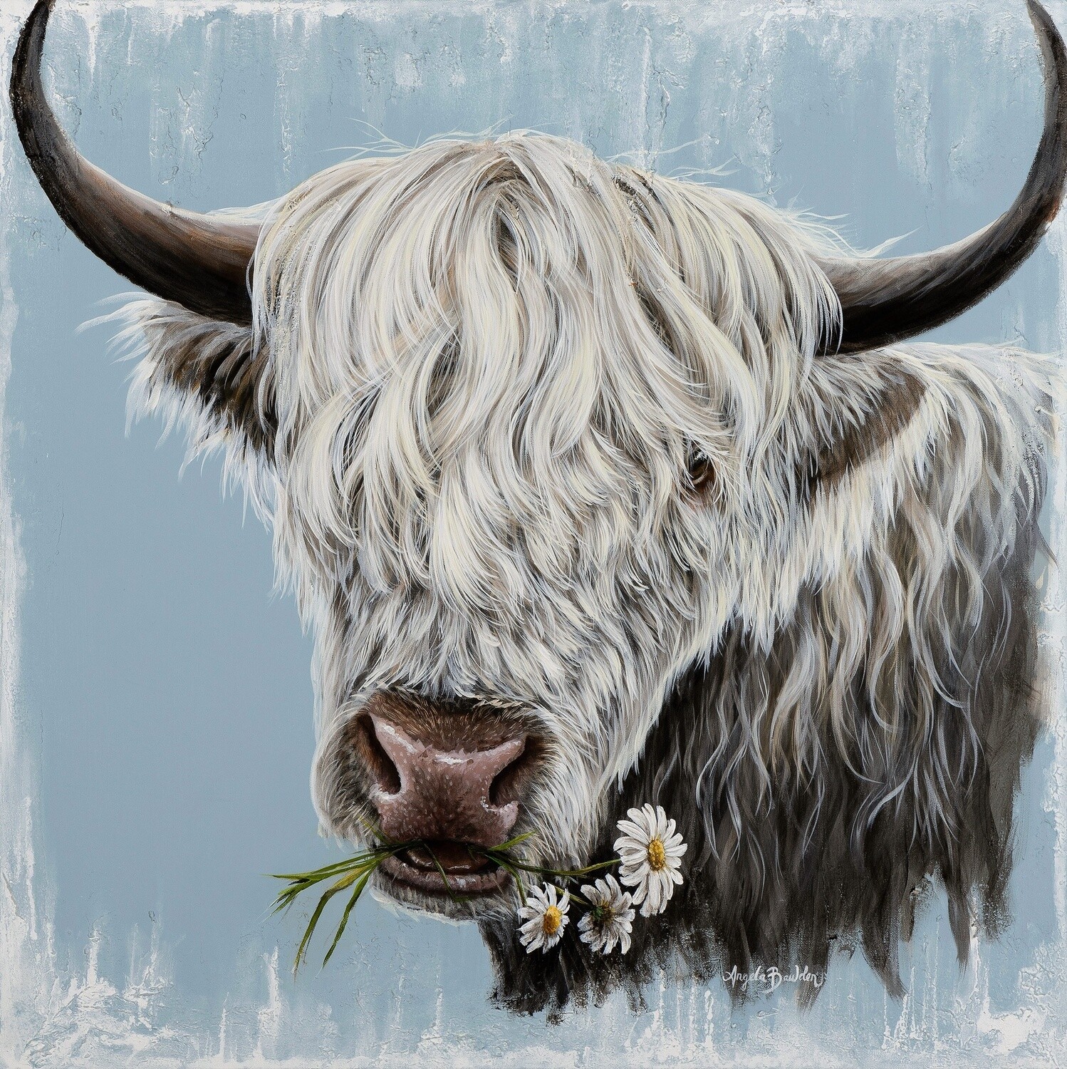 Daisy Coo 36X36&quot; Giclée