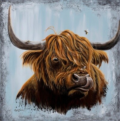Coo Kisses 36X36&quot; Giclée