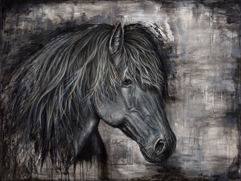 Dark Horse 30X40&quot; Original