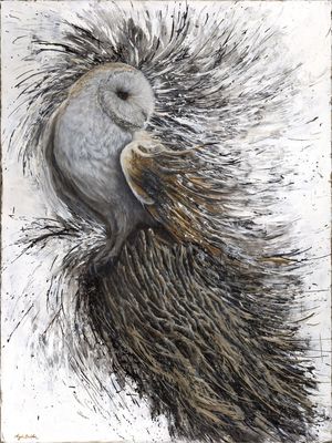 Perched 30X40&quot; Giclée