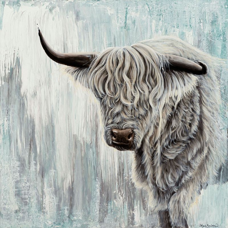 Highlander 36X36&quot; Giclée