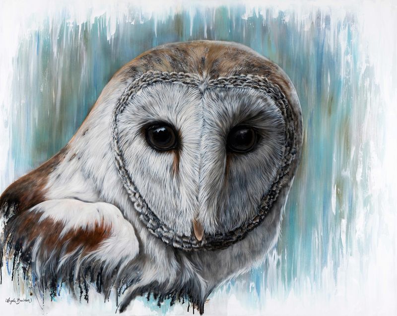 Wisdom 36X48&quot; Giclée