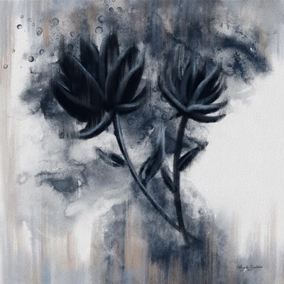 Ethereal Indigo 16X16 Fine Art Print