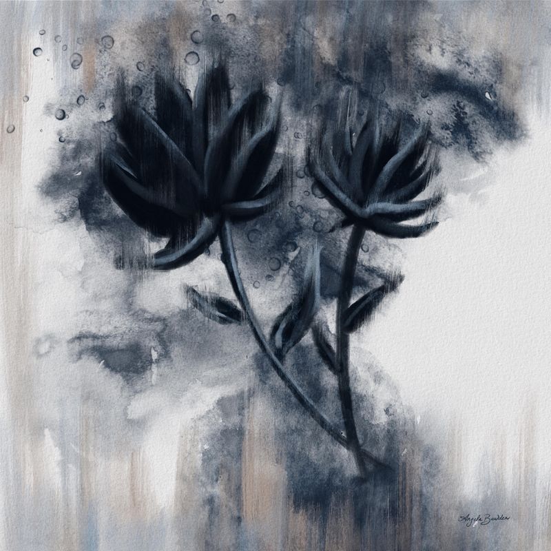 Ethereal Indigo 16X16 Fine Art Print