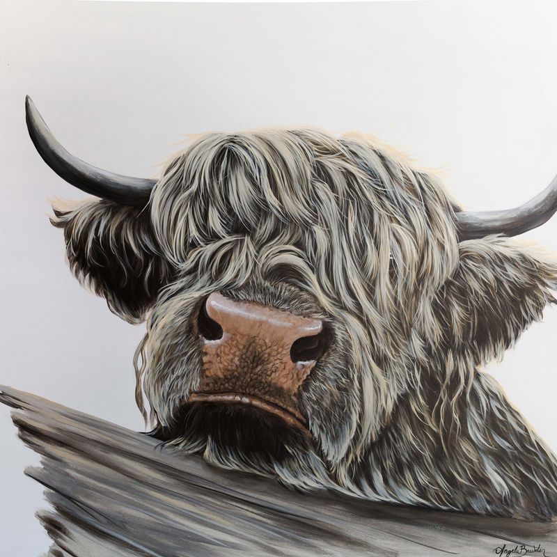 Perplexed 36X36&quot; Giclée