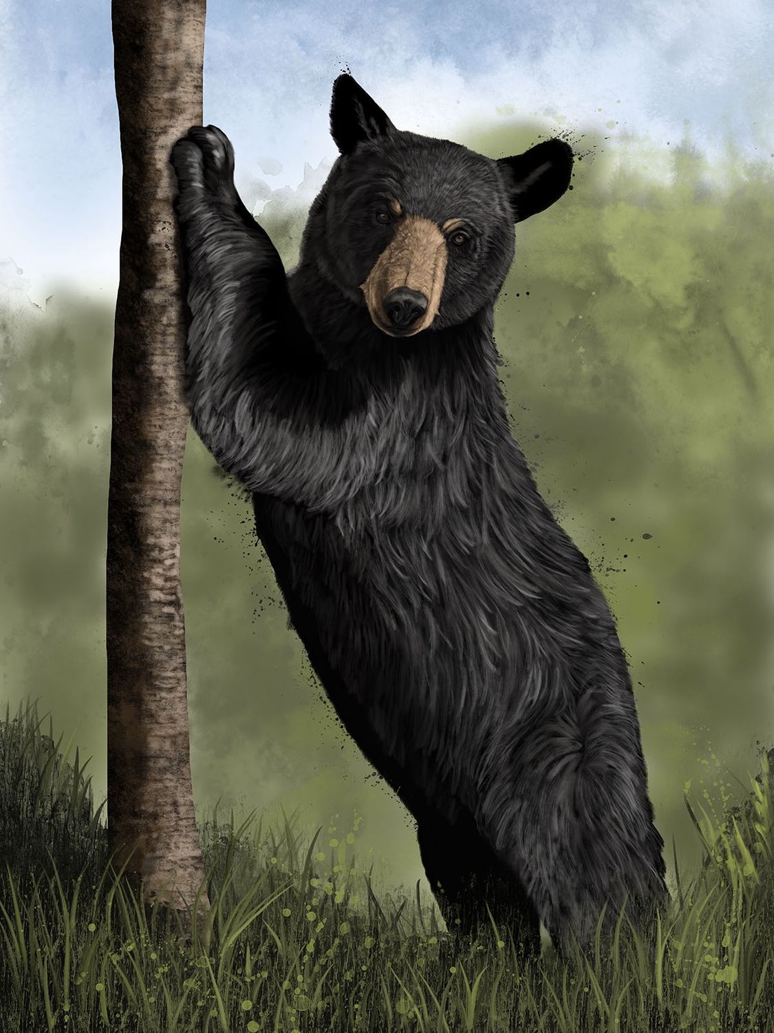 Solitary Stand -30X40&quot; Giclée