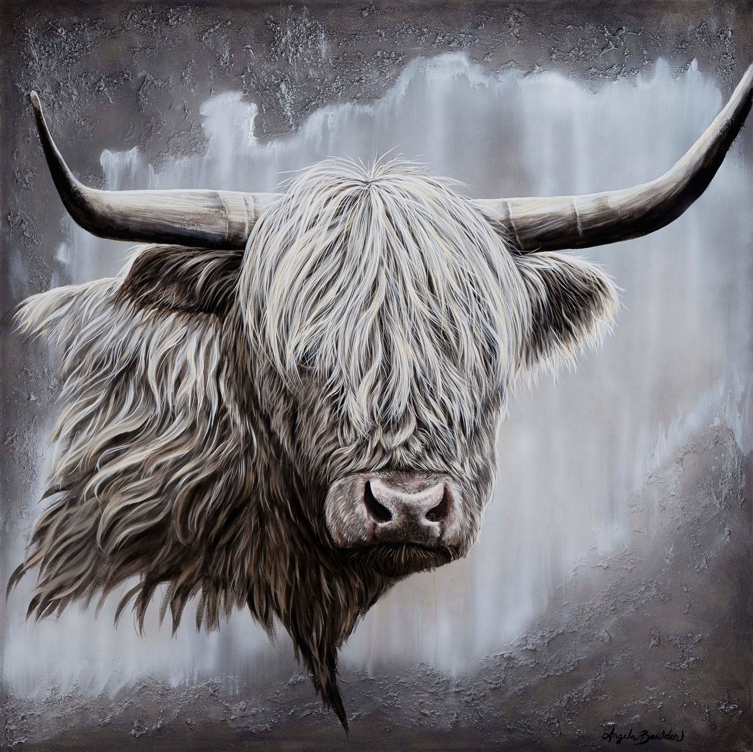 Maggie Moo Coo  36X36&quot; Giclée