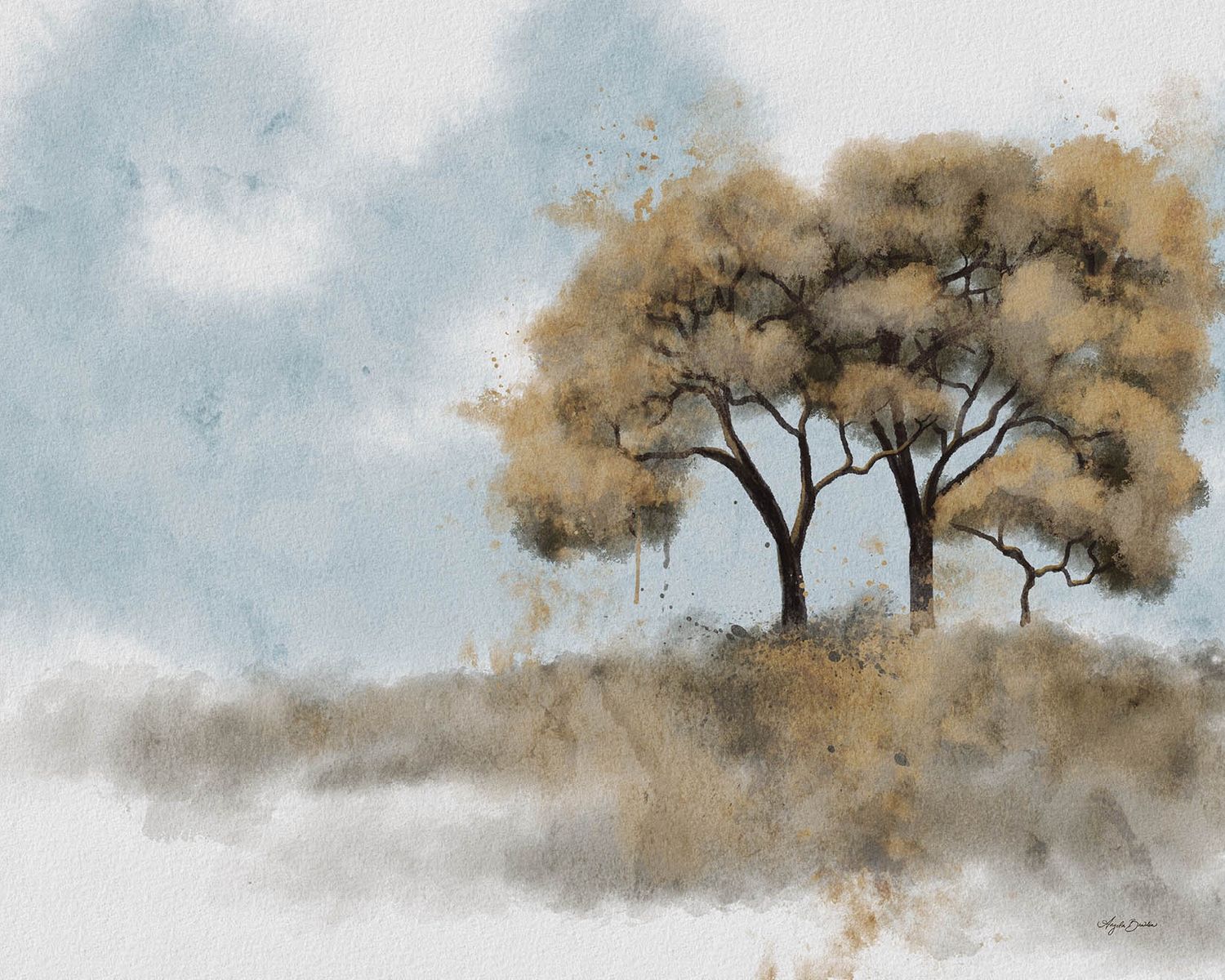 Tranquil Trees 30X40&quot; Giclée
