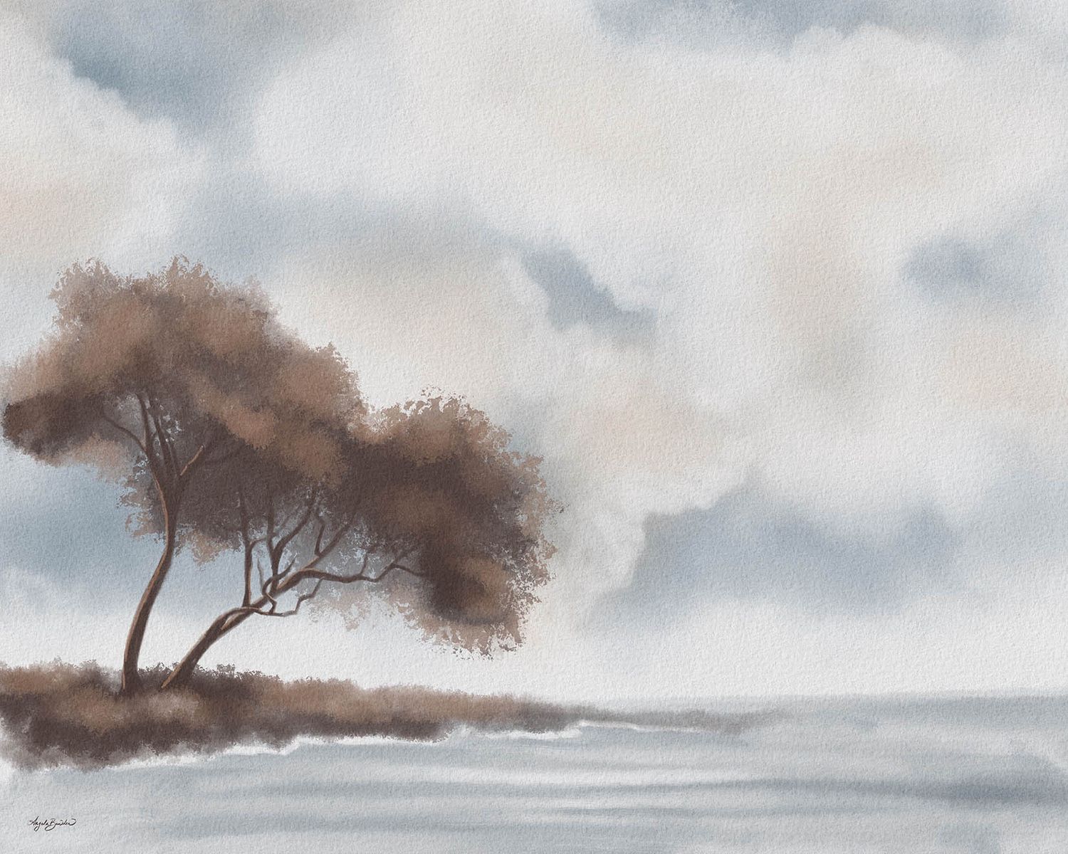 Autumn Peace 16X20&quot; Art Print