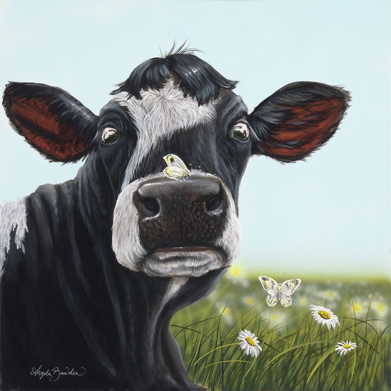 Daisy Mae 12X12" Art Print