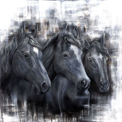 Trifecta 36X36&quot; Giclée