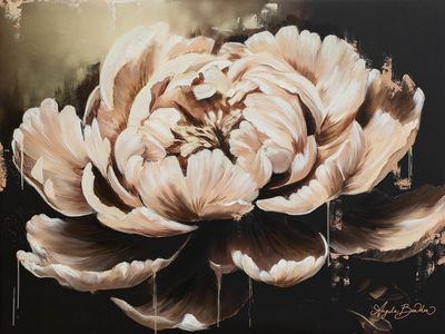 Peony&#39;s Whisper  36X48&quot; Giclée