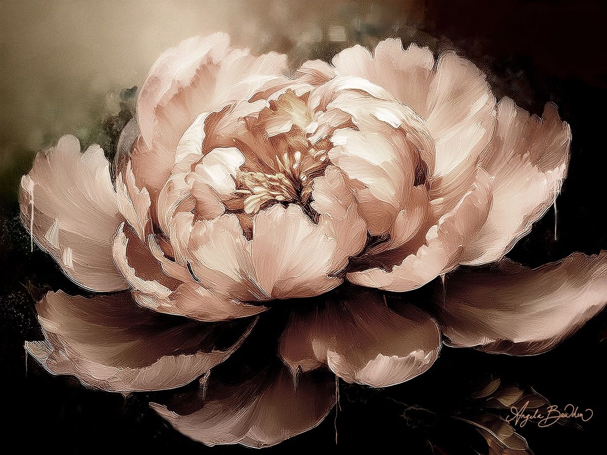 Peony&#39;s Whisper 30X40&quot; Giclée