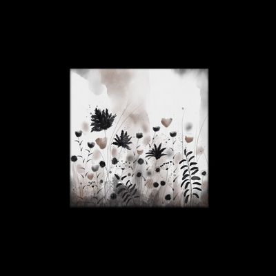 Hazy Botanicals 8X8&quot; in 12X12&quot; mat