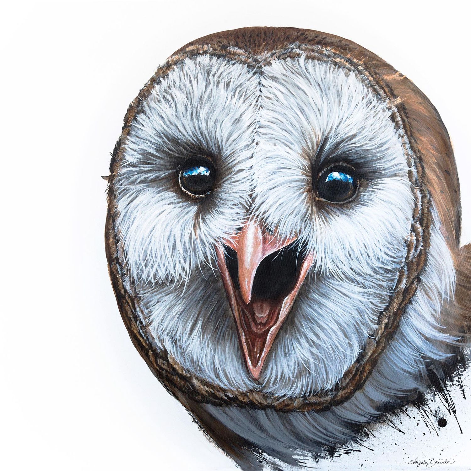 Hoot&#39;n Original Painting 24X24&quot;