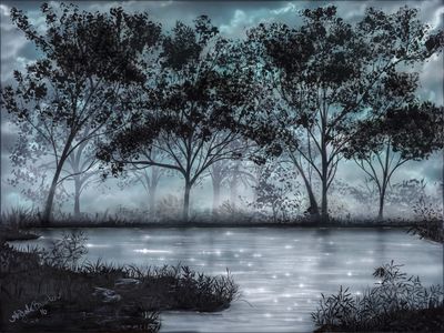 Moonlit Dream 36X48&quot; Giclée