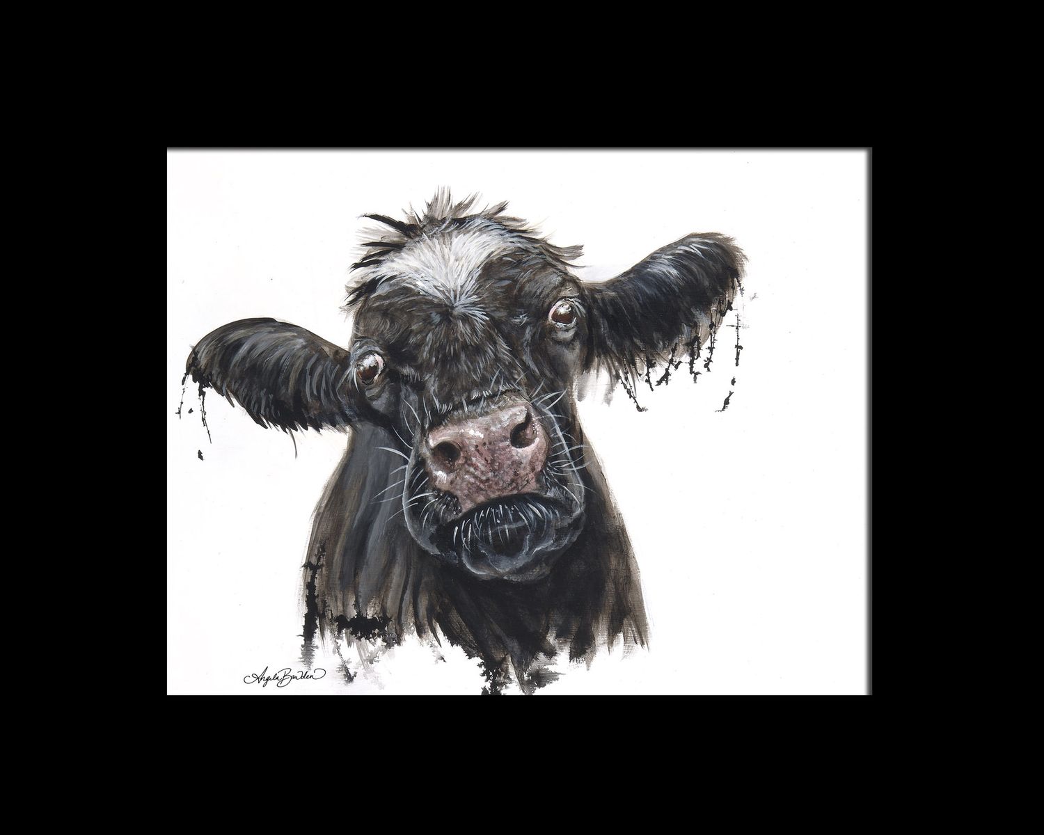 Doris 11X14 in a 16X20&quot; mat