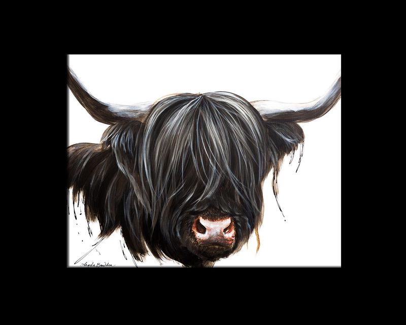 Pepper -art print 11X14 in a 16X20&quot; mat