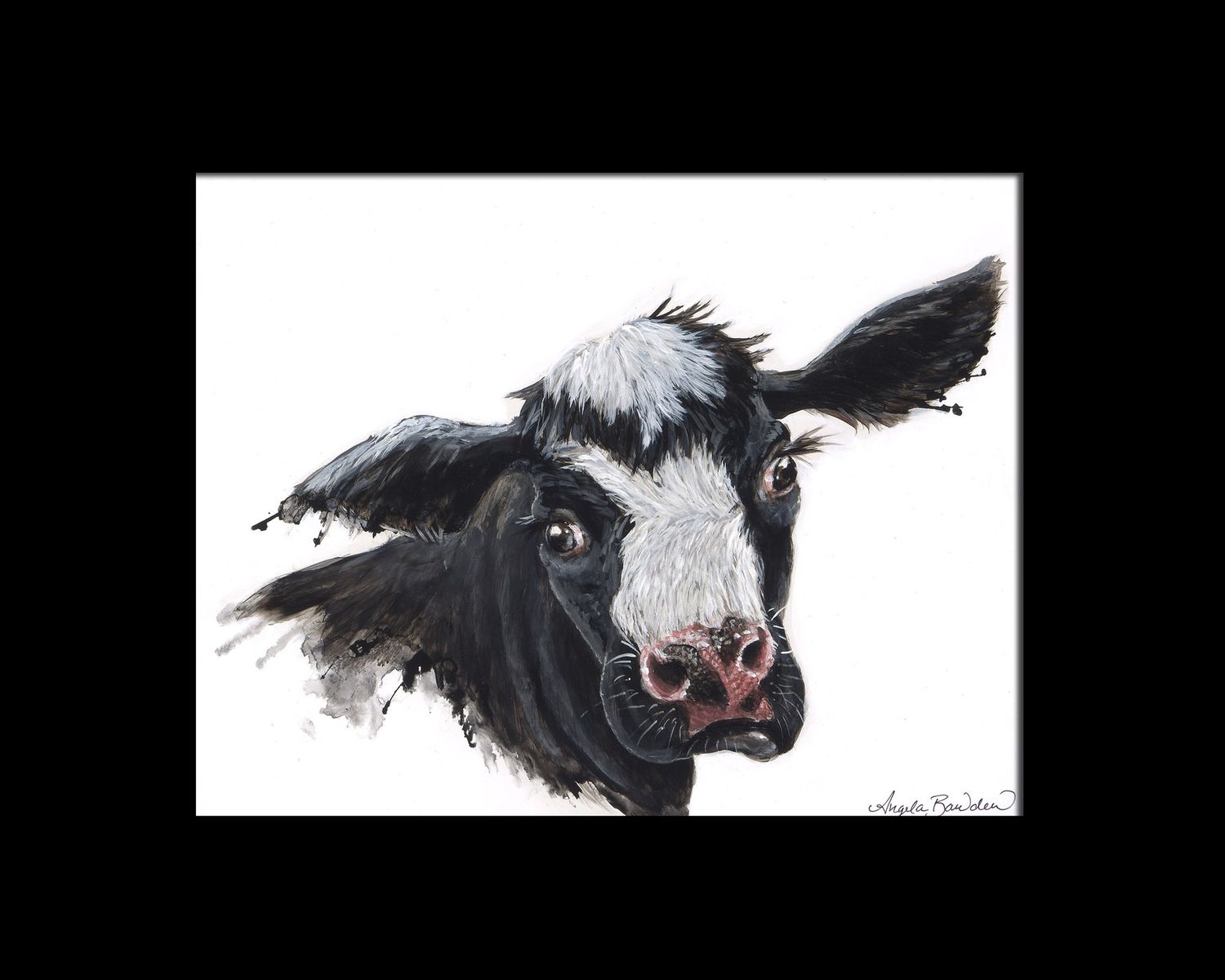 Daisy 11X14 in a 16X20 mat
