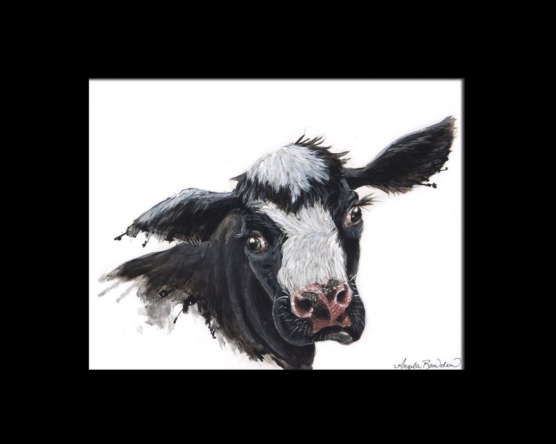 Daisy 11X14 in a 16X20 mat