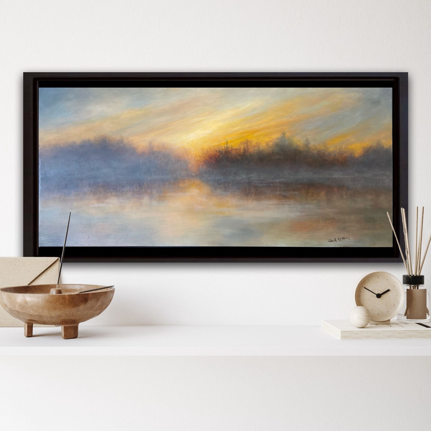 Morning Mist 12X24&quot; Original
