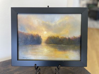 Warming The Day 9X12&quot; Original
