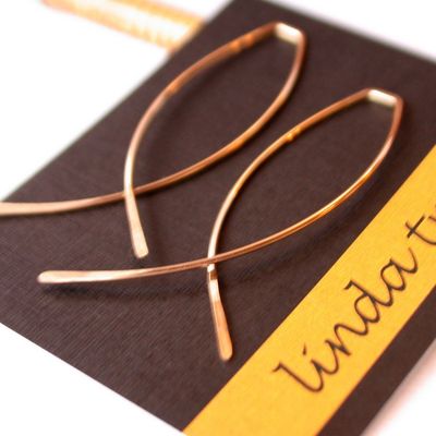 Crisscross Earrings by Linda Trent Jewelry