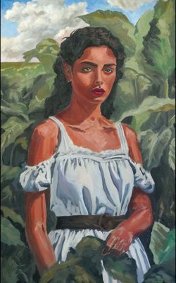 Havana 30X48" Original Painting