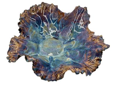 Tiger&#39;s Bowl Sculpture -15&quot; by Denyce Fine Art