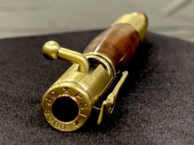 Bolt Action Bullet Tip pen by Turned and Burned