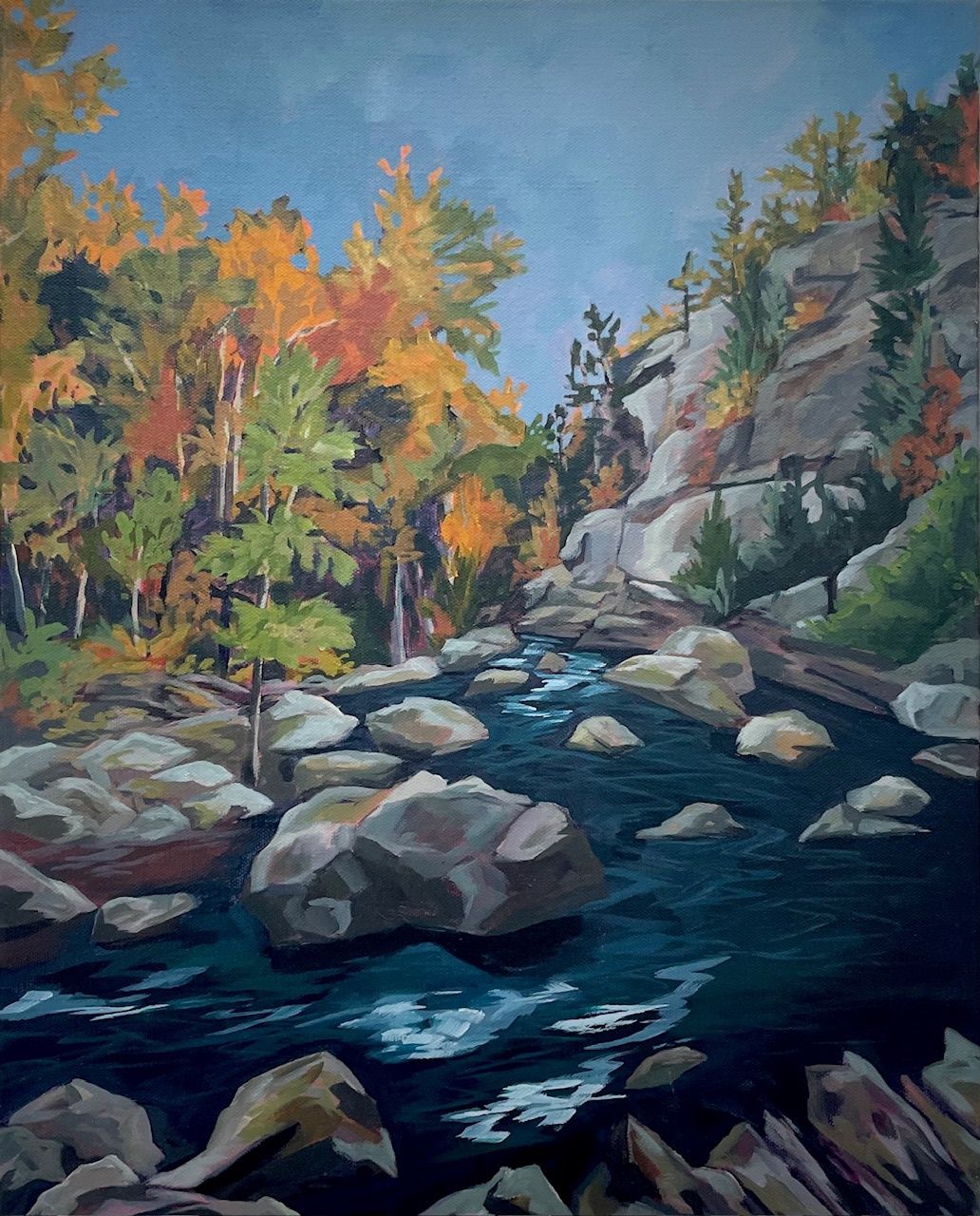Tallulah Gorge 16&quot;x20&quot; - Original Painting