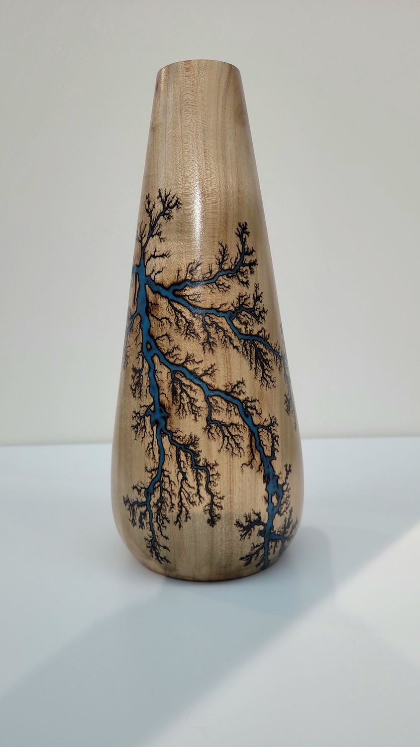 10&quot; Maple and glow Resin by Turned and Burned