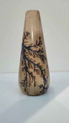 10&quot; Maple and glow Resin by Turned and Burned