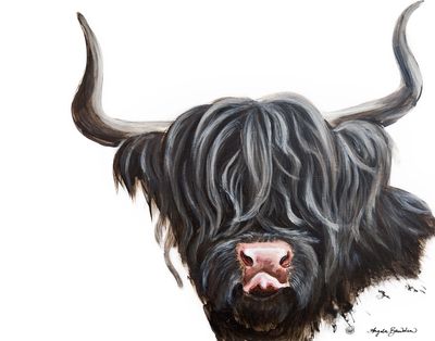 Hershey 11X14" Art Print By Angela Bawden