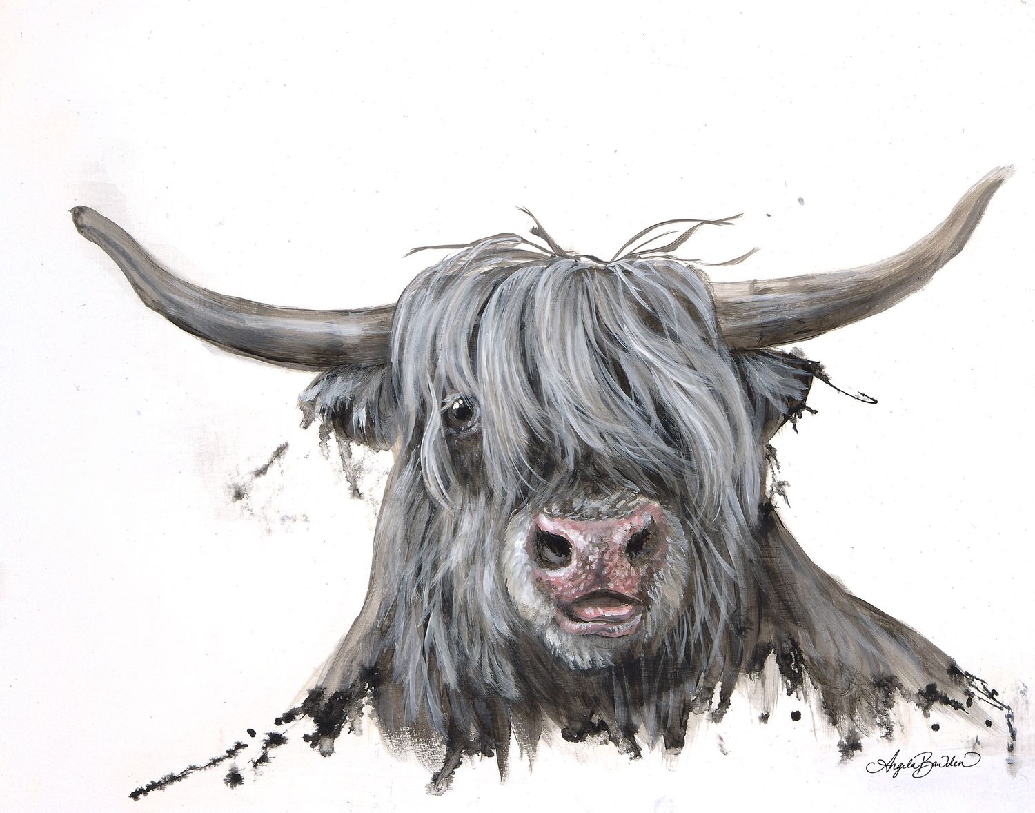 Lucy 11X14" Art Print By Angela Bawden