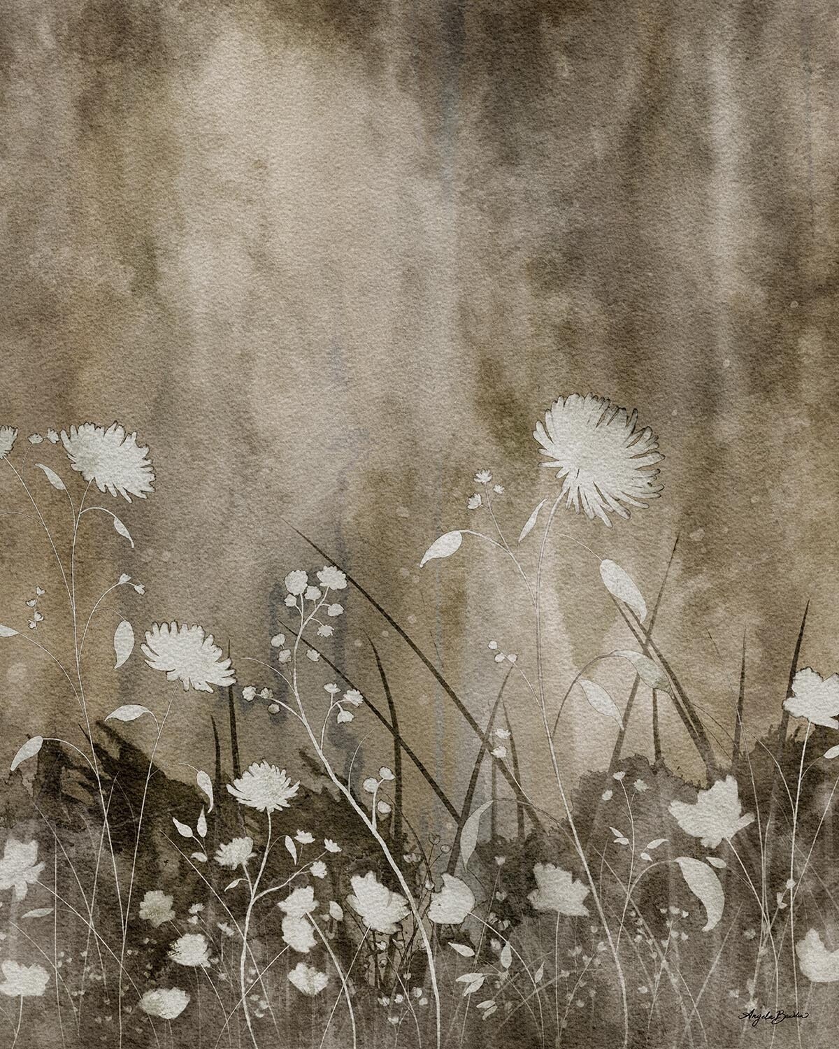Growing Wild 18X24" Art Print by Angela Bawden
