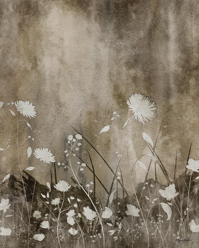 Growing Wild 18X24" Art Print by Angela Bawden