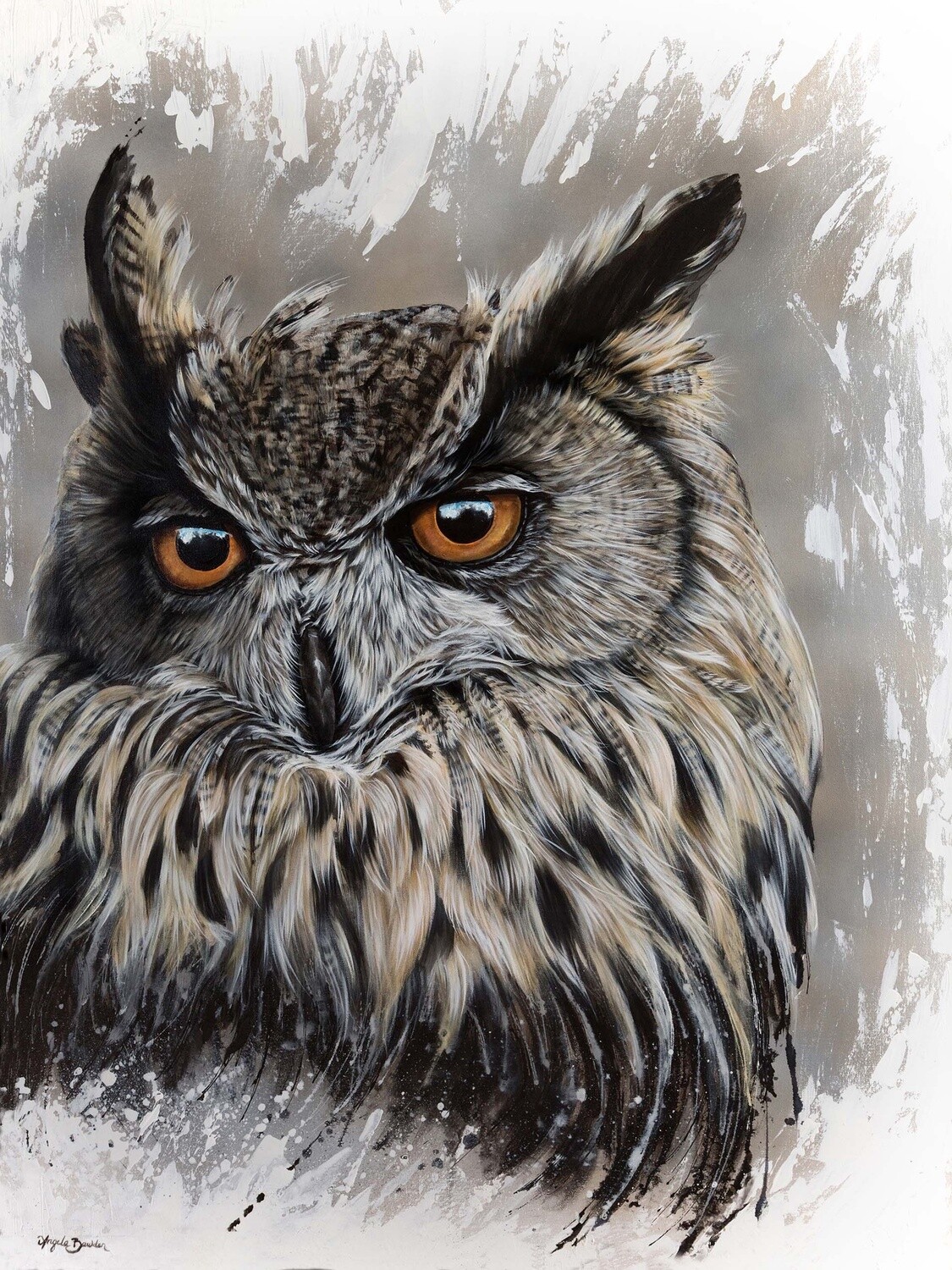 Intentful Gaze 30X40" Special Limited Edition Giclée
