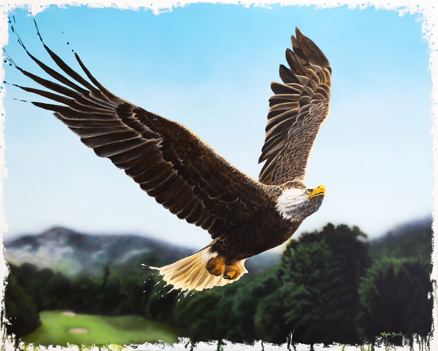 Above All- Art Print by Angela Bawden, Size: 8X10" no mat