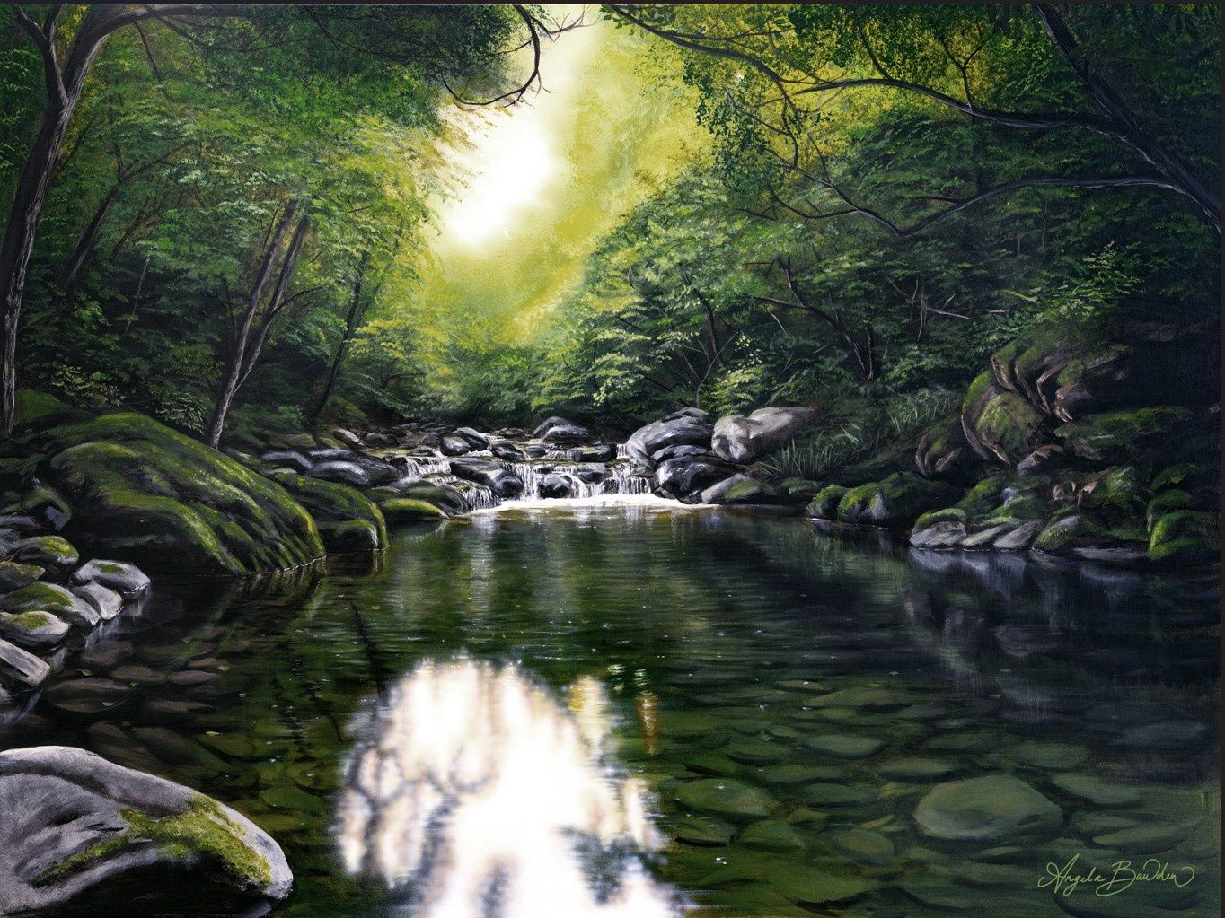 A Quiet Solace 40X30" Giclée