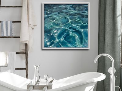 Azure - Original 20X20" Oil painting