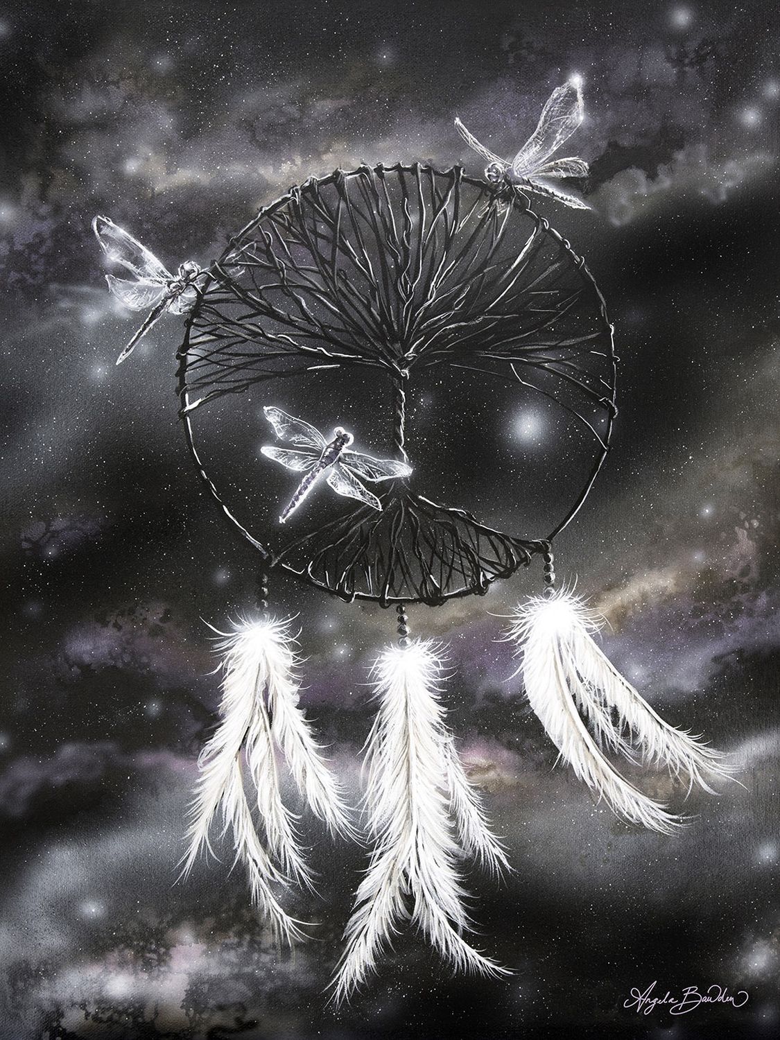 Transformation 18X24" Art Print by Angela Bawden