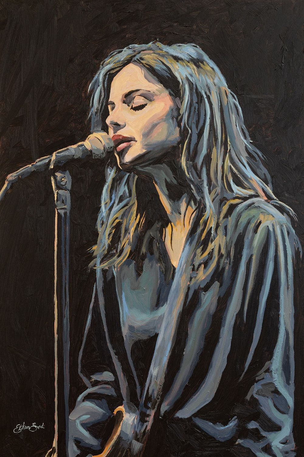 Hope Sandoval 24X36" Original Painting