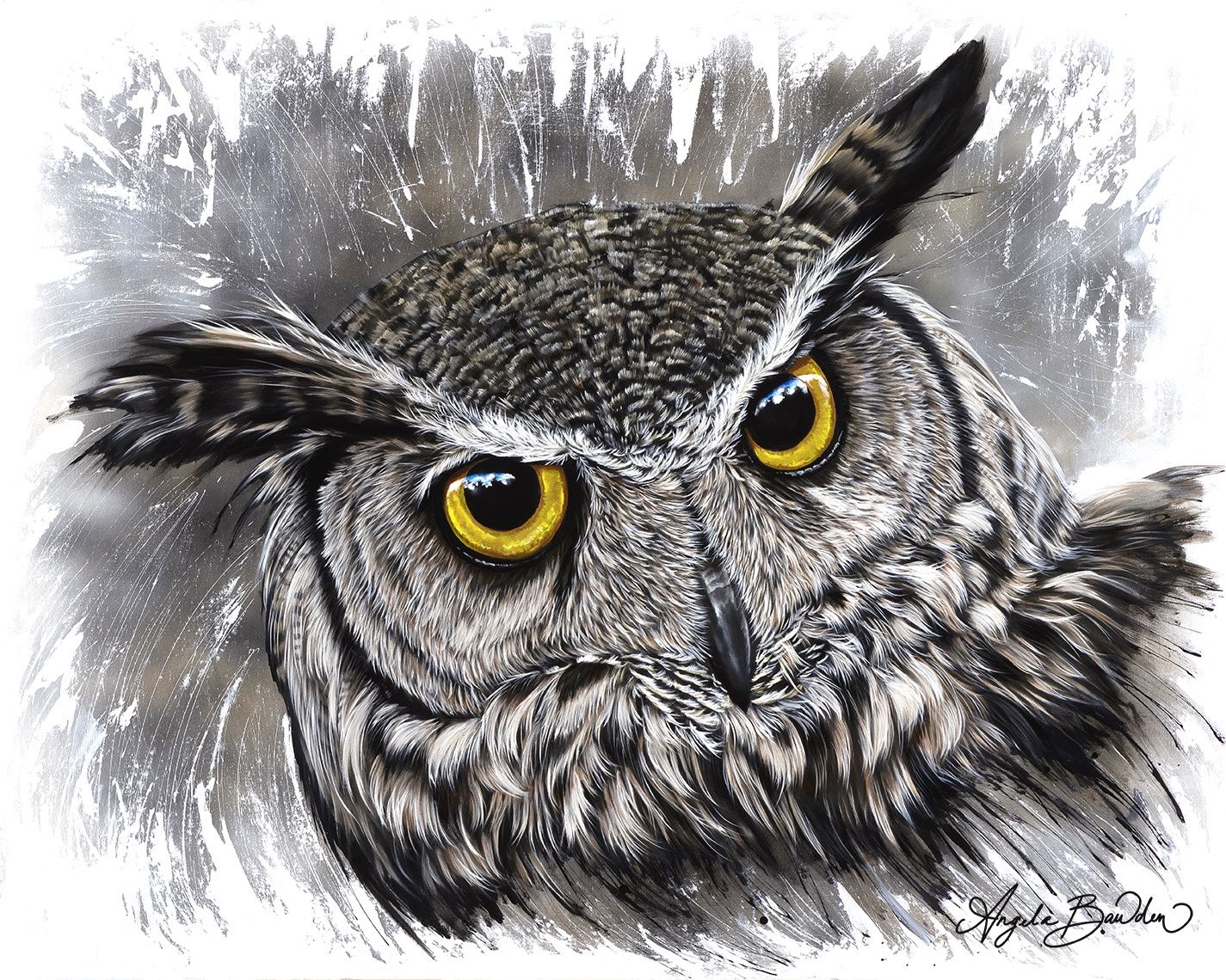 Regal Stare Art Print, Size: 18X24" no mat