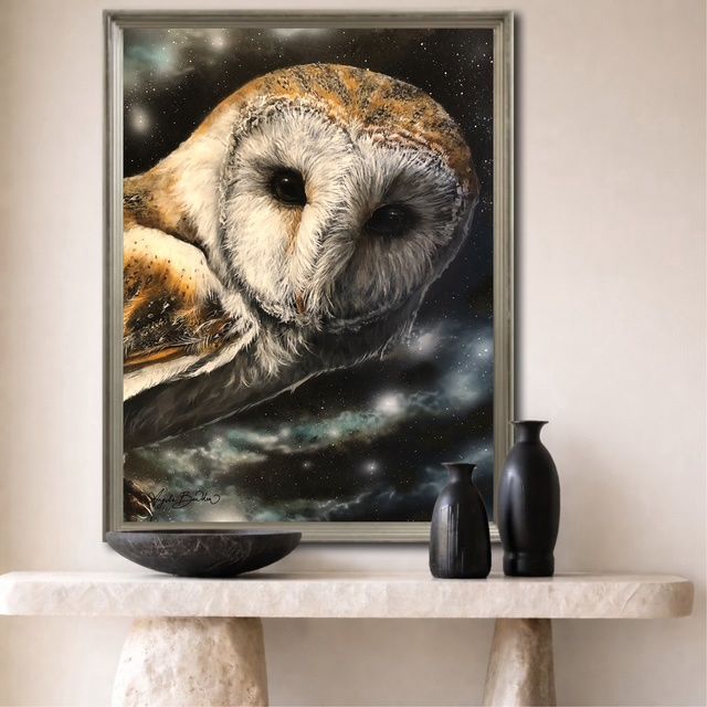 Night's Soul Art Print by Angela Bawden, Size: 18X24" no mat