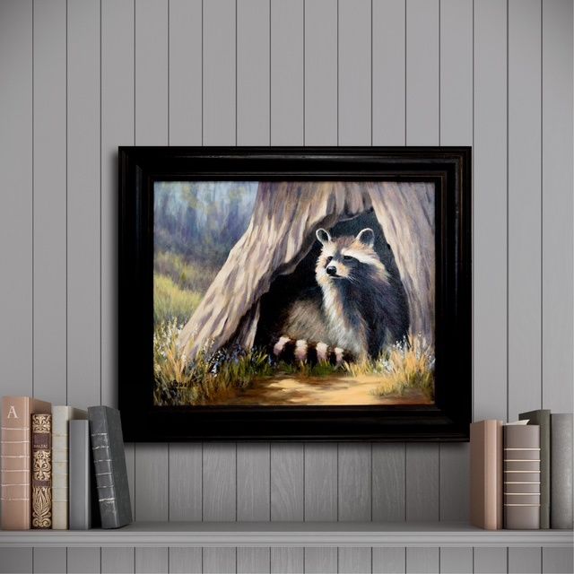 Bandit, 16X20" Original Painting by Karen Powell