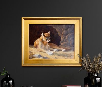 Guardian, 14X18" Original Painting by Karen Powell